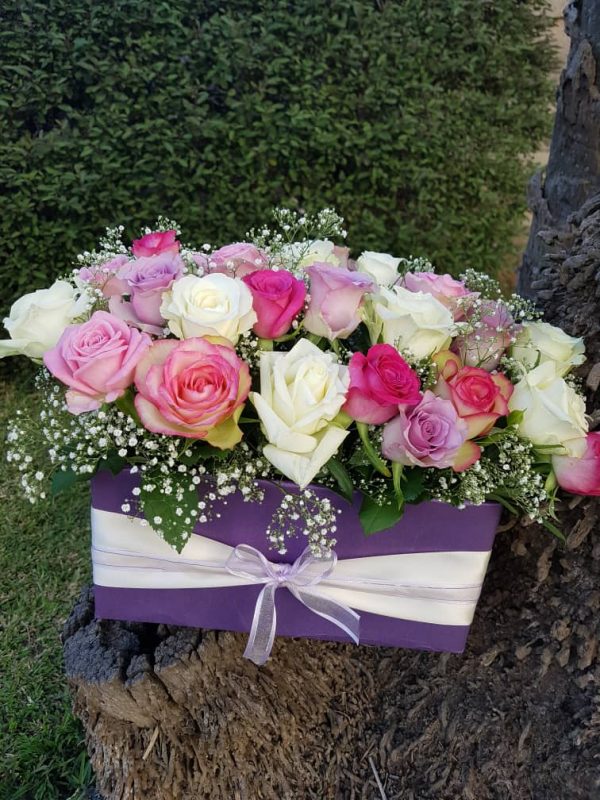 Flowers in a box