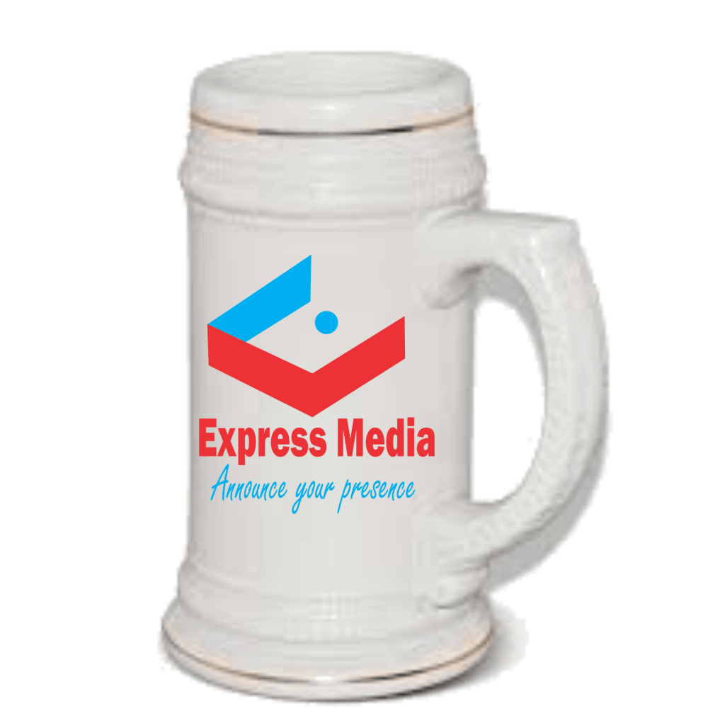 Express Media Beer Mug