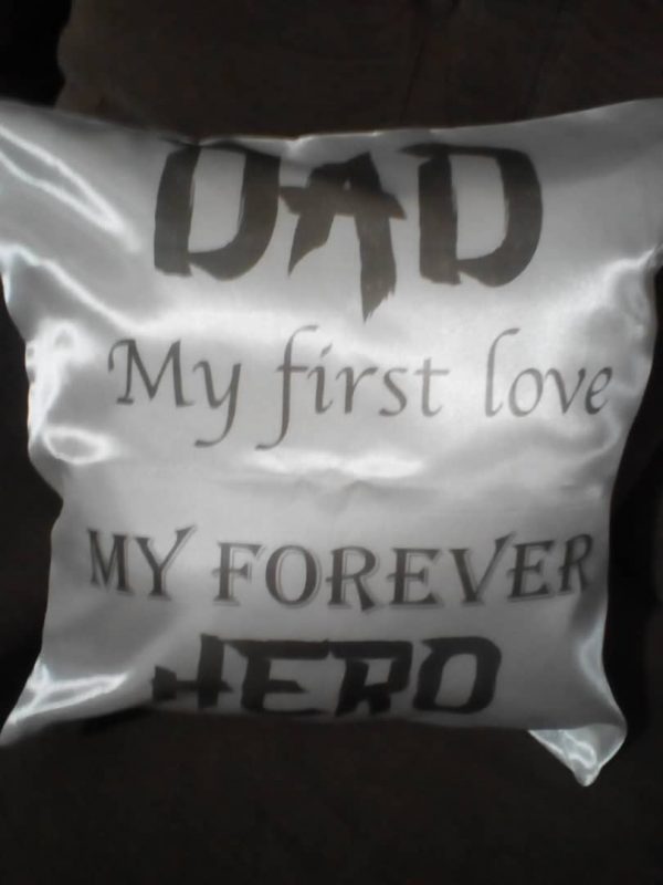 dad my first love cushion