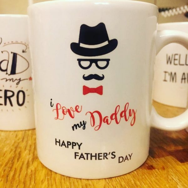 I love my daddy mug